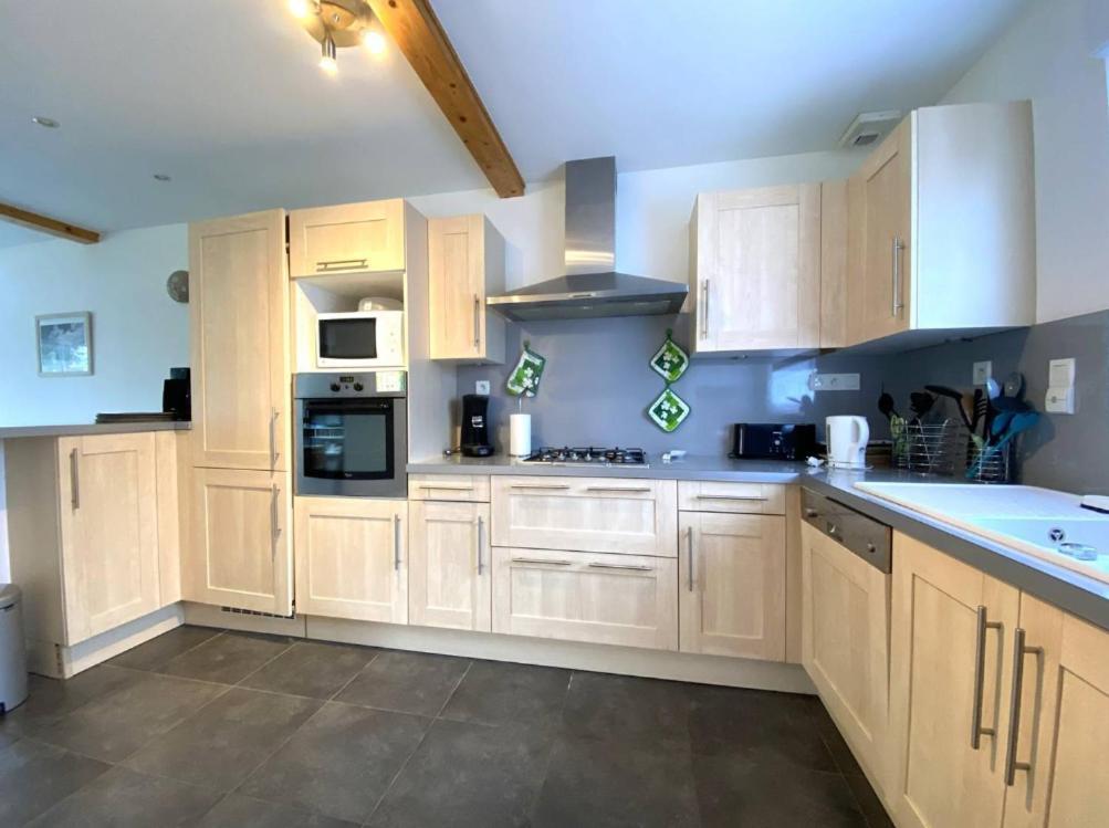 Belle Maison En Bois Perros - La Lande Extérieur photo