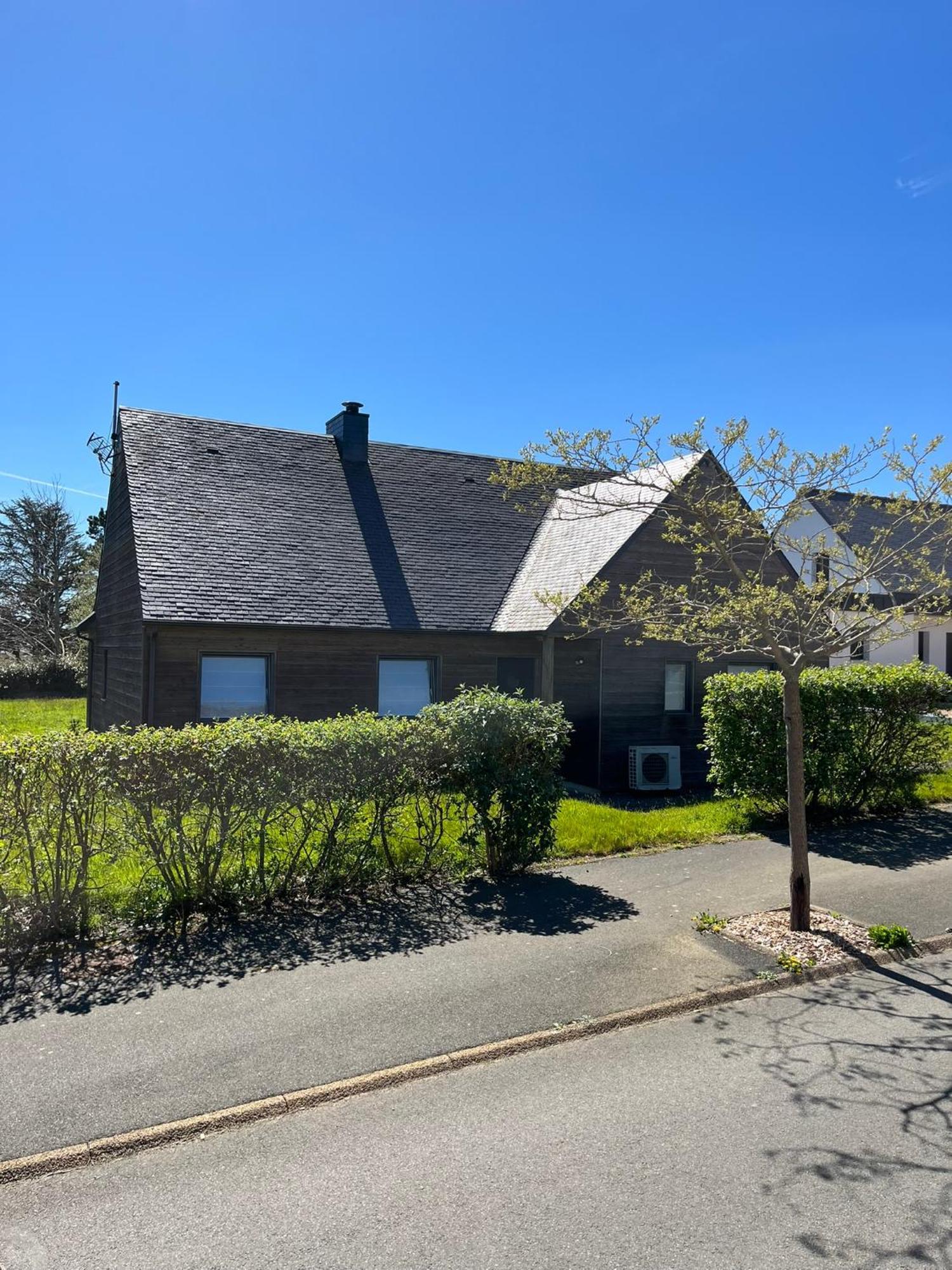 Belle Maison En Bois Perros - La Lande Extérieur photo