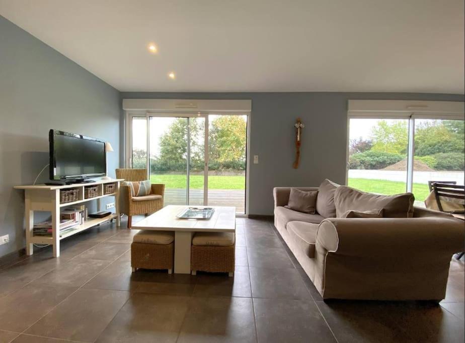 Belle Maison En Bois Perros - La Lande Extérieur photo